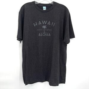 Hawaii Aloha men’s graphic Palm tree T shirt